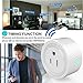 WiFi Smart Plug Compatible with Amazon Alexa and Google Assistant, Smart Plug Mini Wi-Fi Enabled, Remote Control your Devices from Anywhere by GinCuky,No Hub Required,ETL& FCC certification