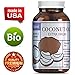 Coconut Oil Capsules – 2000 mg Pure Extra Virgin – Source of MCT – Essential Fatty Acids – Pills for Weight Loss – Natural Energy – Supplement for Hair + Skin – Fat Burner Softgels