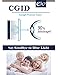 CGID CT84 Computer Glasses Readers Reading Video Gaming Glasses of Anti Blue Light Eye Strain and UV Light,Vintage Rectangle Black Frame,Transparnet Lens