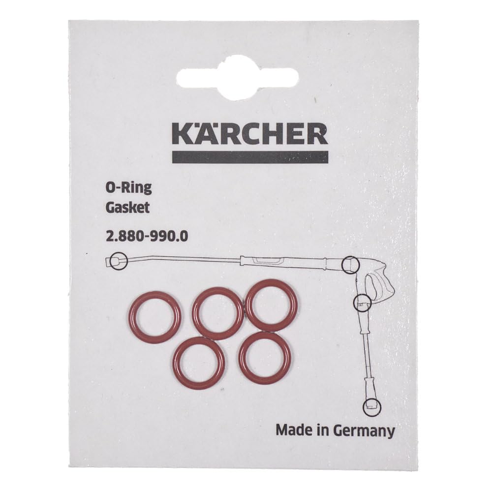 Karcher 2.880-990.0 Pack of 5 Replacement O-Rings