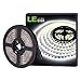 LE 16.4ft LED Strip Light, Super Bright, 300 LEDs SMD 5050, Non-Waterproof LED Tape, Flexible Rope Light for Home, Kitchen, Under Cabinet, Bedroom, 12V Power Supply Not Included, Daylight White
