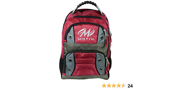 MOTIV Intrepid Backpack Red : Amazon 