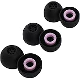 Linsoul Kiwi Ears Flex Earbud Tips, Replacement Silicone IEM Tips, 3 Pairs, S/M/L Size, for KZ ZS10 Pro, ZSN PRO X, Orchestra