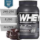 Cellucor COR-Performance Protein Powder Molten Chocolate | 100% Gluten Free + Low Fat Post Workout Muscle Growth Drink for Men & Women | 28 Servings