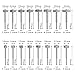 Forstner Drill Bit, Baban 16Pcs Forstner Bit Set 15mm-35mm Drill Bits Tungsten Steel Woodworking Hole Saw Set Wood Drill Bits Auger Opener for Woodworking with A Storage Box