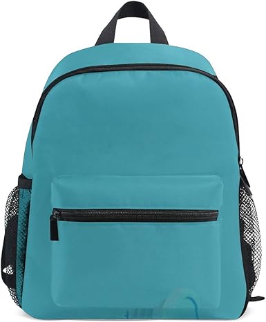 bright blue backpack