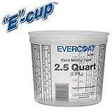 Evercoat 789 2.5 Quart Paint Mixing Cup (50 per Case), 50 Pack