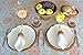 KOUBOO La Jolla Bread Basket | Perfect for Wicker Fruit Basket, Proofing Basket, Serving | Wicker Rattan Basket for Kitchen & Home Decor, Honey-Brown