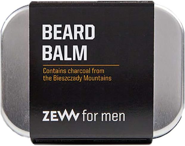 Zew For Men - Natural Beard Balm with Activated Carbon 80ml