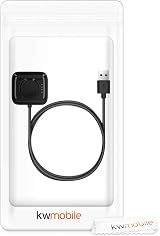 kwmobile USB Charger Cable for Oppo Watch 1 46mm Smartwatch Charging Cord Black view 5