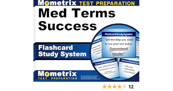Med Terms Success Flashcard Study System The Easy Way To Learn Medical Terminology Cards 9781621200666 Medicine Health Science Books Amazon Com