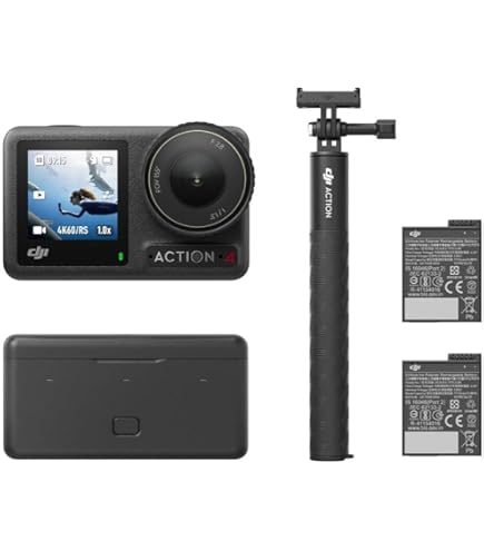 Câmera DJI Action 2 Dual Screen 4k 120fps 160min 155