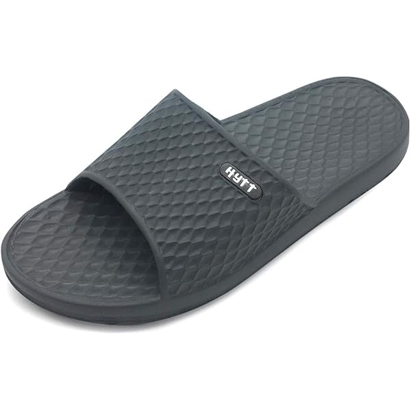 Amazon.com | FUNKYMONKEY Mens Bathroom Shower Slippers
