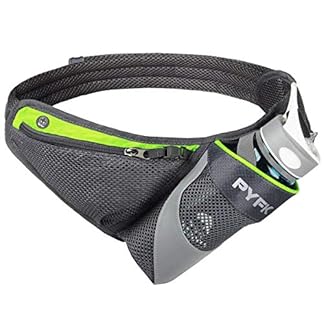 PYFK Running Belt Hydration Waist Pack with Water Bottle Holder