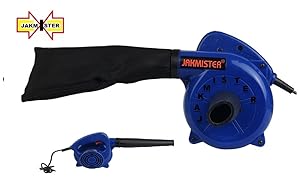 Jakmister Plastic Vacuum Cleaner Cum Forward Curved Air Blower, 600W (Royal Blue)