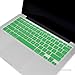 TopCase® GREEN Keyboard Silicone Cover Skin for Macbook 13