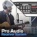 Home Audio Power Amplifier System – 2X120W Mini Dual Channel Mixer Sound Stereo Receiver Box w/ RCA, AUX, Mic Input – For Amplified Speakers, PA, CD Player, Theater, Studio Use – Pyle PTA4thumb 4