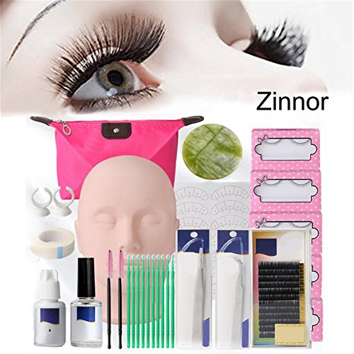 Zinnor professional head model lip makeup grafting eyelash traini…