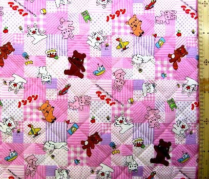 Qキャラクター キルティング生地 ノンタン ピンク 7 キルティング キルト キャラクター キルティング生地 布 入園 入学 ピロル の買取価格 相場 高価買取なら買取一括比較のウリドキ