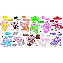 Trend Enterprises Color Monkeys Mini Bulletin Board Set (T-8707)