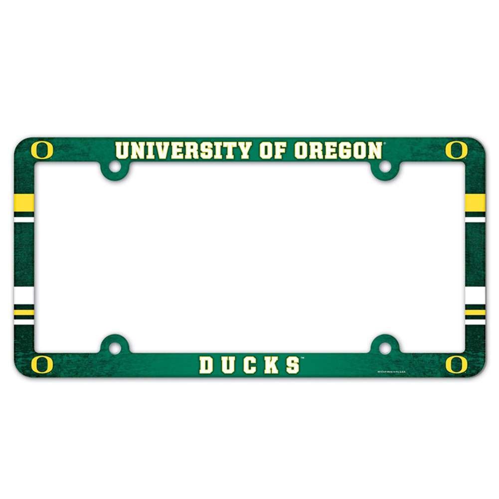 NCAA License Plate with Full Color Frame