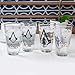 Assassin's Creed OFFICIAL Syndicate Pint Glasses | Premium Collector's Set With Chracter & Logo Prints | 16 oz. Set of 4