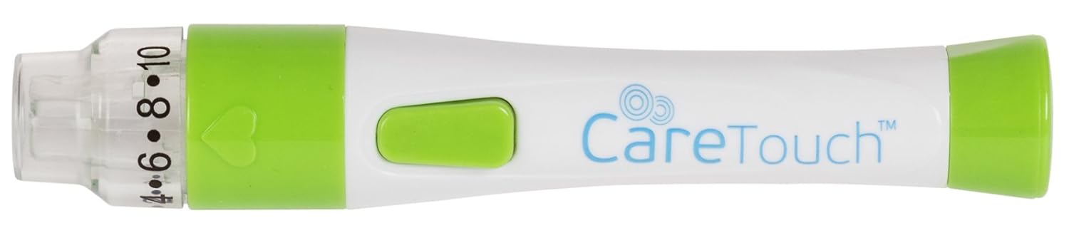 Care Touch Care Touch CTLAND100 30 Gauge Lancets and Lancing Device, Shape (Pack of 100): Industrial & Scientific