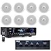 Pyle Digital Home Theater Bluetooth Stereo Receiver, (8) in-Wall/in-Ceiling Dual 8-inch Speakers with 4 Channel Speaker Selectorthumb 4