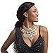 Holylove Crystal Statement Necklaces Pendant Collier Collar Choker Big Vintage Maxi Chunky Necklace Jewelry-HLN54 Crystal