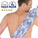 SoapSleeve Exfoliating Loofah Sponge: Long Back Scrubber Shower & Bath Body Lufa for Men & Women| Exfoliating Back Scrubber Loofah To Exfoliate, Rejuvenate & Relax Your Body - BRADLEY