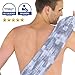 SoapSleeve Exfoliating Loofah | Back Scrubber for Shower and Bath | Long Luffa Sponge with Bar Soap Pocket for Men and Women - Bradley (Long)