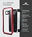 Galaxy S7 Waterproof Case, Ghostek Atomic 2.0 Series for Samsung Galaxy S7 (Red)