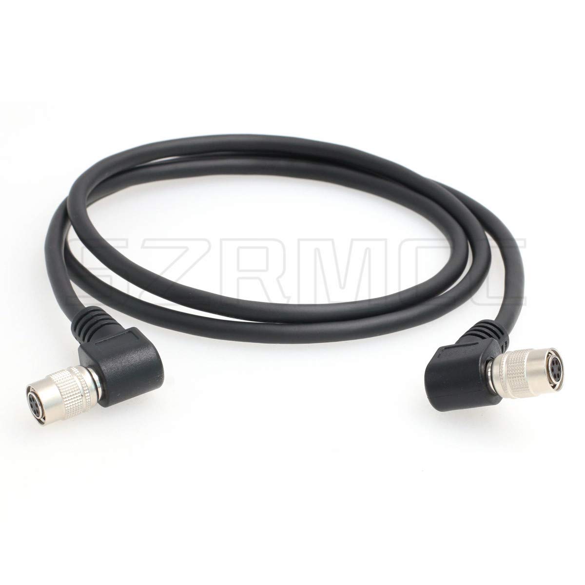 SZRMCC Right Angle Hirose 6 pin Female to Right Angle Hirose 6 pin Female Basler GigE CCD Industrial Camera Power I/O Extension Cable (Right Angle to Right Angle, 1m)