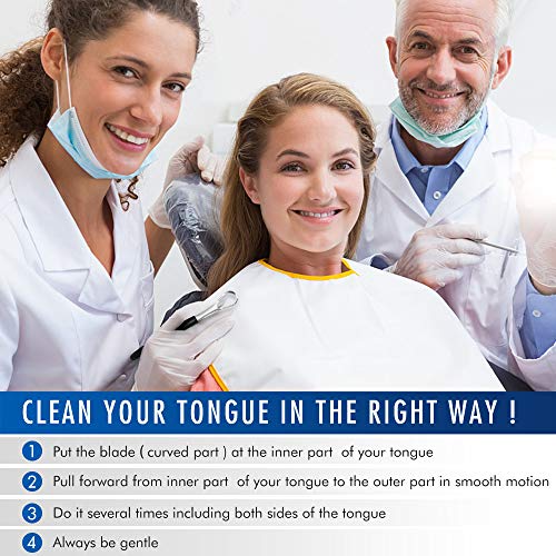 5 Stainless+Steel+Tongue+Scraper+Cleaner