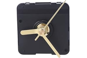 Silent Quartz Wall Clock Movement Mechanisms Battery Powered Repair Parts Replacement with Hands Kit