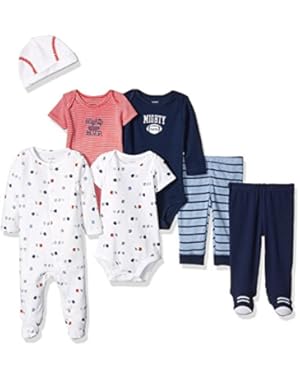 Carter's Baby Boys' 7-Piece Bodysuit Set