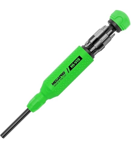 MegaPro 151SL44 15-In-1 ShaftLok Driver in Yellow - Multitool