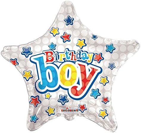 Helium Foil Balloon 18" Birthday boy