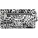 caseen ViVi Wallet Clutch Purse Case (Leopard/Black) for Apple iPhone 7/8 Plus / 10, Samsung Galaxy S7 Edge / S8 Plus/Note 8, Google Pixel 2 / Pixel 2 LX, LG G6 & More - Large Size