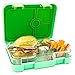 Bento Box with 4 Compartments – Enhanced & Cool Lunch Box Style Leakproof Lunch Container – Ideal Bento Boxes for Kids, Women, Men, Girls & Boys – Internal Tray For Microwave Safe, Bonus E-Book