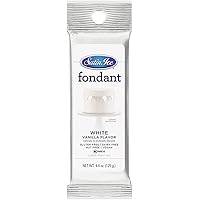 Satin Ice White Fondant, Vanilla, 4.4 Ounces