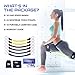 Victorem Speed and Agility Leg Resistance Bands - Ultimate Speed Bands Set - Physical Fitness Workout Strength Training - Increase Muscle Endurance - Football, Basketball, Soccer, Track and Field