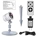 Christmas Projector Lights, MaLivent Waterproof Laser Lights with Red and Green Laser Light Galaxy Show Spotlight with RF Remote Indoor Outdoor for Xmas Holiday Party Landscape Decoration