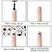 10 Sheets Halloween Art Nail Foil Transfer Stickers, Nail Decals Transfer Foil Box, DIY Decoration for Women and Kids, 10 Colors (Halloween Patterns)