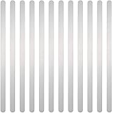 ABBECIAO 25 Pack Aluminum Bracelet Blanks for Metal Stamping and Engraving (14 Ga.) - 1/4 x 6 Inches