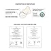 Hesta FDA Registered Organic Reusable Cloth Natural Sanitary/Menstrual Pads,Starter Value Kits PMS Relief (4Pads/White/Pouch/Detergent)