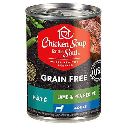 Chicken Soup For The Soul 819239011295 Grain-Free Lamb And Lentils Pet Food, One Size/12-13 Oz