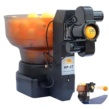 36W Tischtennis-Trainingsroboter Mit 36 Verschiedenen Spin Balls Automatic Ball Launcher