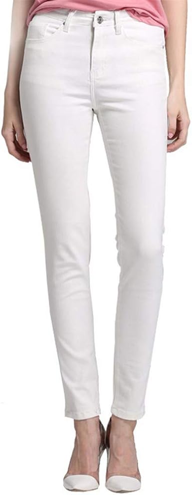 white stretch jeans womens