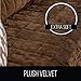 Gorilla Grip Original Velvet Slip Resistant Luxurious Chair Slipcover Protector, Seat Width Up to 23